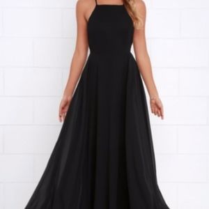 Mythical Kind of Love Black Maxi Dress
